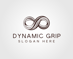 Infinity Loop Swirl logo design