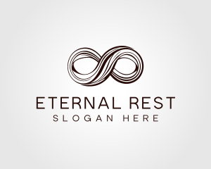 Infinity Loop Swirl logo design