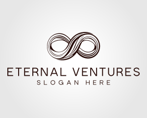 Infinity Loop Swirl logo design