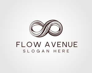 Infinity Loop Swirl logo design