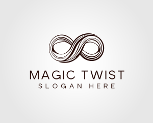 Infinity Loop Swirl logo design