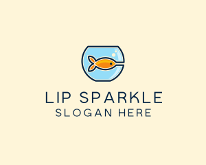 Pet Goldfish Bowl logo design