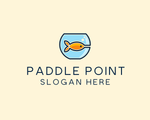 Pet Goldfish Bowl logo design