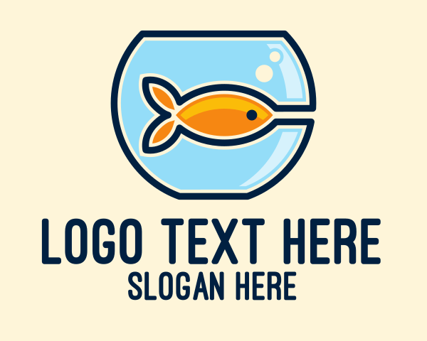 Pet Fish logo example 4
