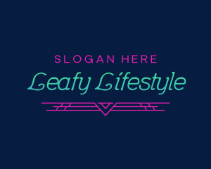 Neon Lifestyle Company logo design