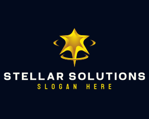 Elegant Astral Star logo design