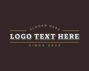 Retro Brand Business logo