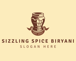 Fermented Spice Jar logo design