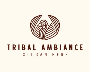 Tribal Flying Bird logo