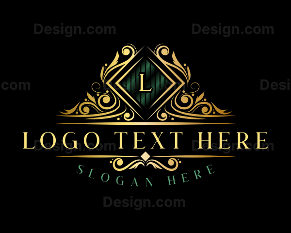 Luxury Ornament Floral Logo