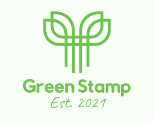 Green Leaf Garden logo design