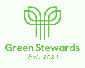 Green Leaf Garden logo design