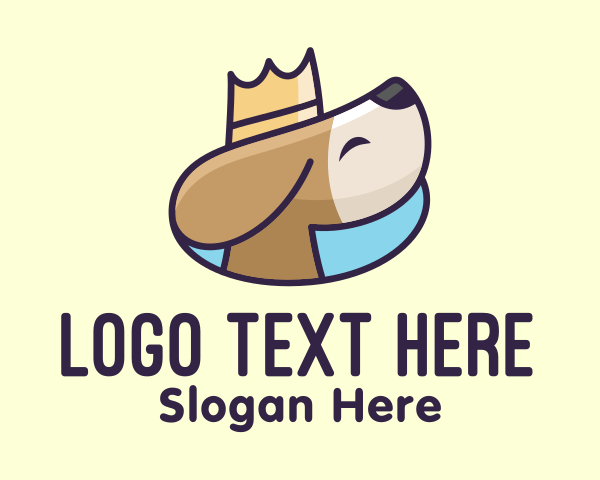 Doggo logo example 3