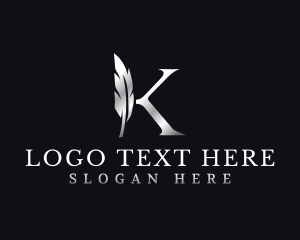 Feather Publishing Letter K logo