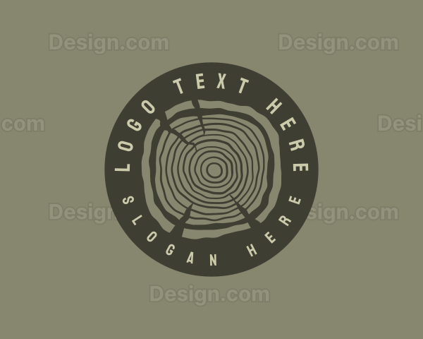 Woodwork Circle Business Logo