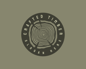 Woodwork Circle Business logo design