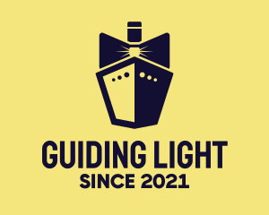 Bow Tie Ship Cruise logo design