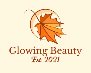 Elegant Dry Leaf  logo