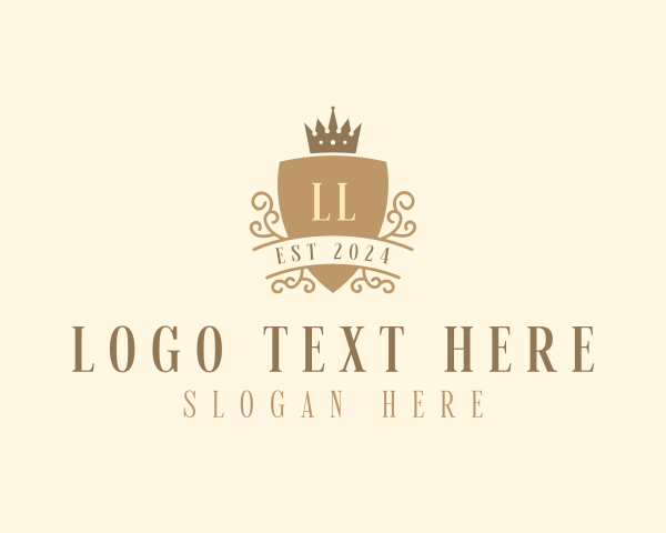 Upscale logo example 1