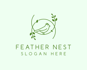 Sparrow Nature Branch logo design