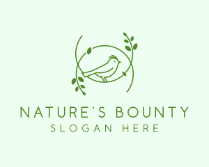 Sparrow Nature Branch logo design