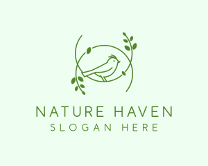 Sparrow Nature Branch logo design