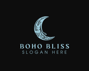 Holistic Boho Moon  logo