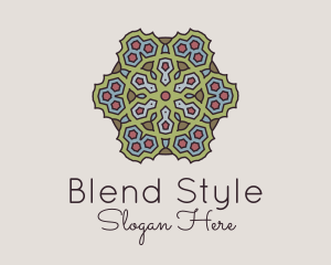 Geometric Lantern Ornament  Logo