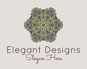 Geometric Lantern Ornament  logo design