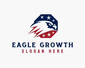 USA Eagle Veteran logo design