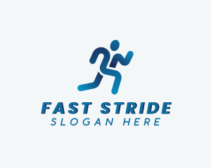 Running Marathon Athlete logo