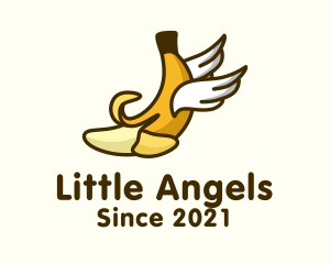 Banana Peel Wings logo design