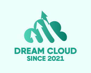 Web Transfer Cloud logo design