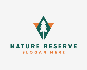 Mountaineering Nature Forest  logo design