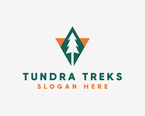 Mountaineering Nature Forest  logo design