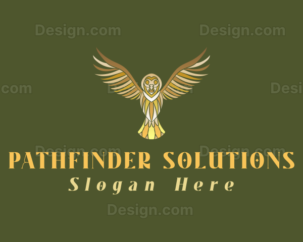 Elegant Luxury Owl Logo