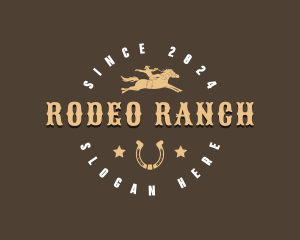 Cowboy Horse Ranch logo design