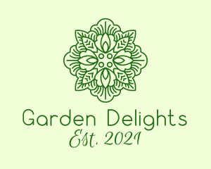 Spring Leaf Plant logo design