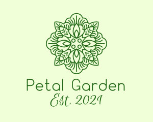 Spring Leaf Plant logo design