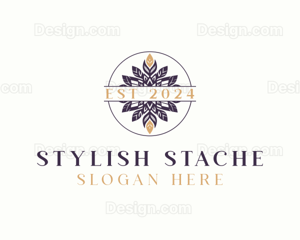 Stylish Floral Boutique Logo