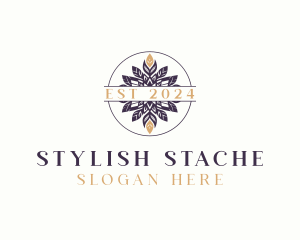 Stylish Floral Boutique logo design