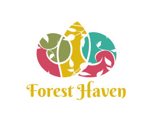 Garden Forest Vine logo design