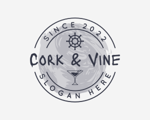 Cocktail Bar Helm  logo design