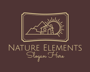 Rural Nature Destination logo design