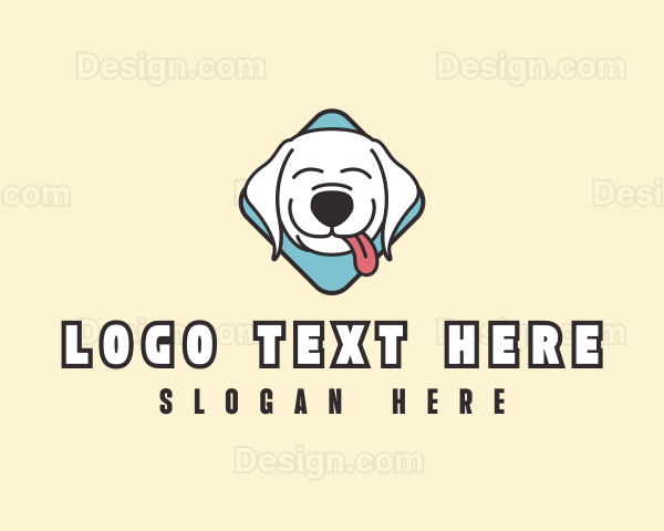 Cute Pet Puppy Logo