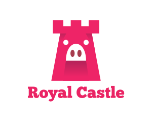 Pig Castle Tower logo