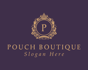 Gold Expensive Boutique logo design