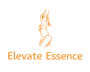 Orange Belly Dancer logo