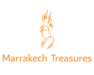 Orange Belly Dancer logo