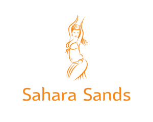 Orange Belly Dancer logo design